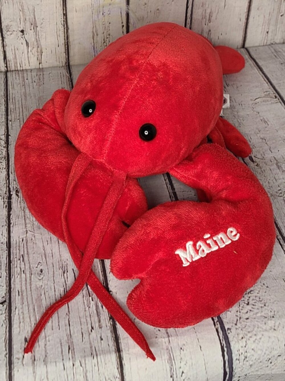 15" Mary Meyer Lobbie Maine Lobster Medium Plush Stuffed Animal Crustacean Ocean